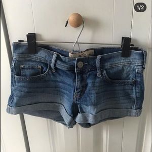 Hollister denim shorts